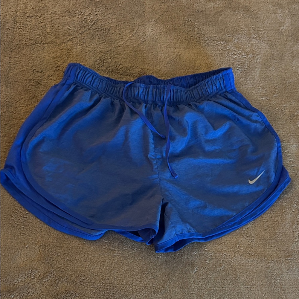 Nike Women's Blue Athletic Shorts